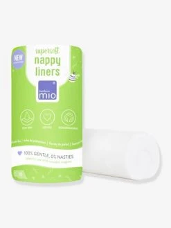 100 Voiles De Protections Biodégradables BAMBINO MIO Blanc - Bambino Mio