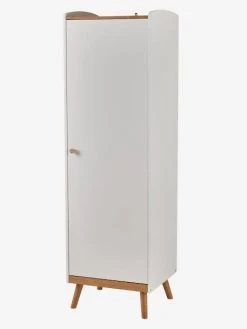 Armoire 1 Porte LIGNE CONFETTI Blanc/bois - Vertbaudet