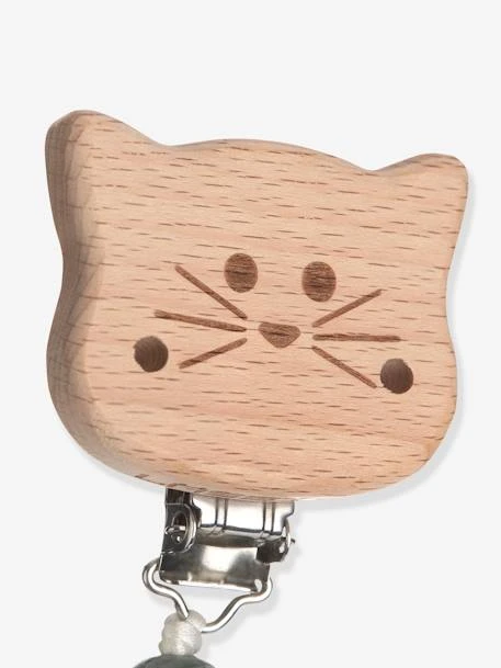 Attache-sucette LÄSSIG Little Chums Gris/chat - Lassig 4 Attache-sucette LÄSSIG Little Chums Gris/chat - Lassig – Image 2