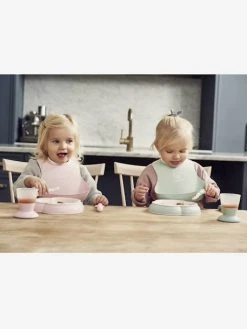 Bavoir Avec Récupérateur BABYBJORN Rose Pastel - Baby Bjorn -Boutique Badabulle bavoir avec recuperateur babybjorn 5