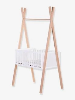 Berceau Tipi évolutif CHILDHOME Naturel/blanc - Childhome -Boutique Badabulle berceau tipi evolutif childhome 4