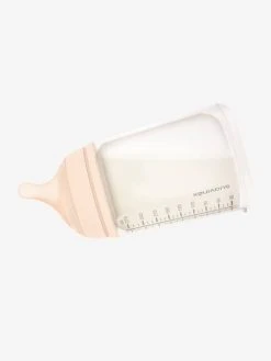 Biberon Spécial Allaitement Zéro Zéro® SUAVINEX - 180ml Peau - Suavinex -Boutique Badabulle biberon special allaitement zero zero suavinex 180ml 3