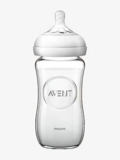 Biberon Verre 240 Ml Philips AVENT Natural Sans BPA Transparent - Philips Avent 8 Biberon Verre 240 Ml Philips AVENT Natural Sans BPA Transparent - Philips Avent -Boutique Badabulle biberon verre 240 ml philips avent natural sans bpa 2