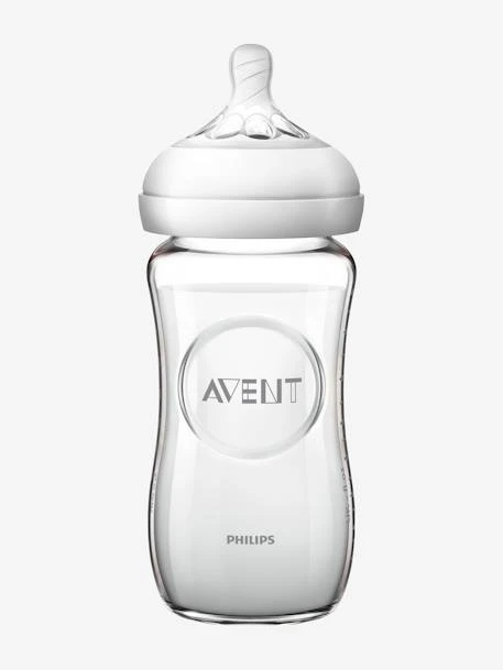 Biberon Verre 240 Ml Philips AVENT Natural Sans BPA Transparent - Philips Avent 5 Biberon Verre 240 Ml Philips AVENT Natural Sans BPA Transparent - Philips Avent – Image 3