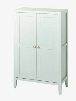 Bibliothèque / Petite Armoire 2 Portes LIGNE PARISIENNE Vert D'eau - Vertbaudet