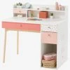 Bureau Enfant Léa Blanc - Bois - Vertbaudet -Boutique Badabulle bureau enfant lea