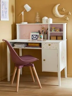 Bureau Enfant MAKE A WISH Blanc Clair Uni Avec Decor - Vertbaudet 10 Bureau Enfant MAKE A WISH Blanc Clair Uni Avec Decor - Vertbaudet -Boutique Badabulle bureau enfant make a wish 2