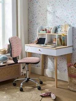Bureau Enfant SCANDI Blanc/bois - Vertbaudet -Boutique Badabulle bureau enfant scandi 4