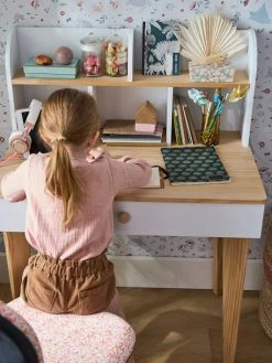 Bureau Enfant SCANDI Blanc/bois - Vertbaudet -Boutique Badabulle bureau enfant scandi 5