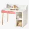 Bureau Maternelle LIGNE LÉA Blanc - Bois - Vertbaudet -Boutique Badabulle bureau maternelle ligne lea