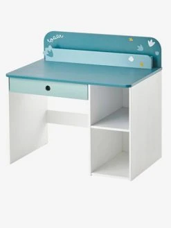 Bureau Maternelle ROAAR Blanc Moyen Uni Avec Decor - Vertbaudet -Boutique Badabulle bureau maternelle roaar 4