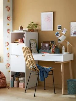 Bureau Primaire LIGNE SMILE Blanc - Vertbaudet -Boutique Badabulle bureau primaire ligne smile 2
