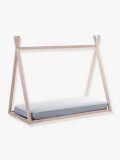 Cadre De Lit Tipi CHILDHOME 70 X 140 Cm Naturel - Childhome -Boutique Badabulle cadre de lit tipi childhome 70 x 140 cm 2