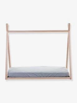 Cadre De Lit Tipi CHILDHOME 70 X 140 Cm Naturel - Childhome -Boutique Badabulle cadre de lit tipi childhome 70 x 140 cm 5