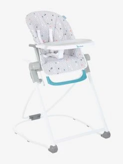 Chaise Haute Compacte BADABULLE Gris/chevrons - Badabulle -Boutique Badabulle chaise haute compacte badabulle 4