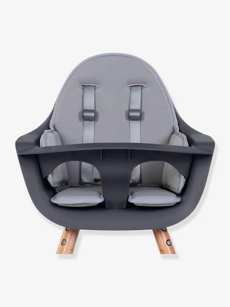 Chaise Haute Evolu 2 CHILDHOME + Coussin Néoprène Anthracite/gris - Childhome 4 Chaise Haute Evolu 2 CHILDHOME + Coussin Néoprène Anthracite/gris - Childhome – Image 2