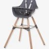 Chaise Haute Evolu 2 CHILDHOME + Coussin Néoprène Anthracite/gris - Childhome -Boutique Badabulle chaise haute evolu 2 childhome coussin neoprene