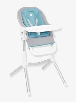 Chaise Haute Slick 2 En 1 BABYMOOV Blanc Bleu Gris - Babymoov -Boutique Badabulle chaise haute slick 2 en 1 babymoov 5