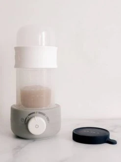 Chauffe-biberon Et Stérilisateur BEABA Baby Milk Second Gris/blanc - Beaba 10 Chauffe-biberon Et Stérilisateur BEABA Baby Milk Second Gris/blanc - Beaba -Boutique Badabulle chauffe biberon et sterilisateur beaba baby milk second 2