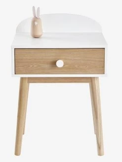 Chevet Avec Poignées Personnalisables LIGNE CONFETTI Blanc - Vertbaudet -Boutique Badabulle chevet avec poignees personnalisables ligne confetti 3