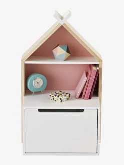 Chevet Enfant Fond Réversible Bleu Ou Rose LIGNE TIPILI Blanc - Vertbaudet -Boutique Badabulle chevet enfant fond reversible bleu ou rose ligne tipili 2