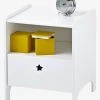 Chevet LIGNE SIRIUS Blanc - Vertbaudet -Boutique Badabulle chevet ligne sirius