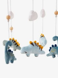 Coffret Mobile Musical PETIT DINO Bleu / Kaki - Vertbaudet -Boutique Badabulle coffret mobile musical petit dino 3