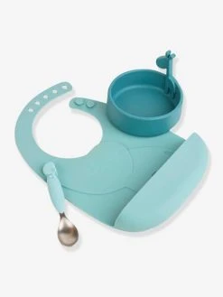 Coffret Premier Repas 3 Pièces DONE BY DEER Peekaboo Deer Friends En Silicone Bleu - Done By Deer -Boutique Badabulle coffret premier repas 3 pieces done by deer peekaboo deer friends en silicone 2