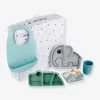 Coffret Repas 4 Pièces DONE BY DEER Goodie Box Stick&Stay En Silicone Bleu/gris/vert - Done By Deer -Boutique Badabulle coffret repas 4 pieces done by deer goodie box stickstay en silicone