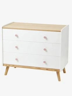 Commode Avec Poignées Personnalisables LIGNE CONFETTI Vert - Vertbaudet -Boutique Badabulle commode avec poignees personnalisables ligne confetti 3