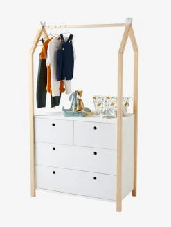 Commode Penderie Coconut Blanc - Vertbaudet