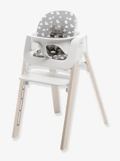 Coussin D’assise Pour Chaise Haute Steps STOKKE Gris/nuages - Stokke -Boutique Badabulle coussin dassise pour chaise haute steps stokke 3