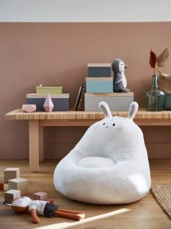 Fauteuil Lapin Fausse Fourrure Blanc - Vertbaudet 12 Fauteuil Lapin Fausse Fourrure Blanc - Vertbaudet -Boutique Badabulle fauteuil lapin fausse fourrure 4