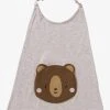 Grand Bavoir Enfant Gris Chiné - Vertbaudet -Boutique Badabulle grand bavoir enfant