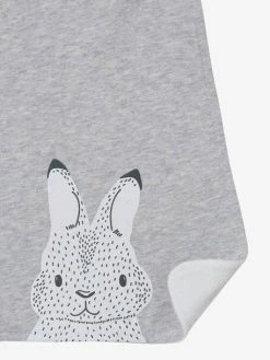 Grand Bavoir Enfant Gris Chiné - Vertbaudet -Boutique Badabulle grand bavoir enfant 3