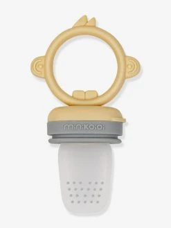 Grignoteur MINIKOIOI Baby Pulp En Silicone Tilleul/gris - Minikoioi -Boutique Badabulle grignoteur minikoioi baby pulp en silicone 5