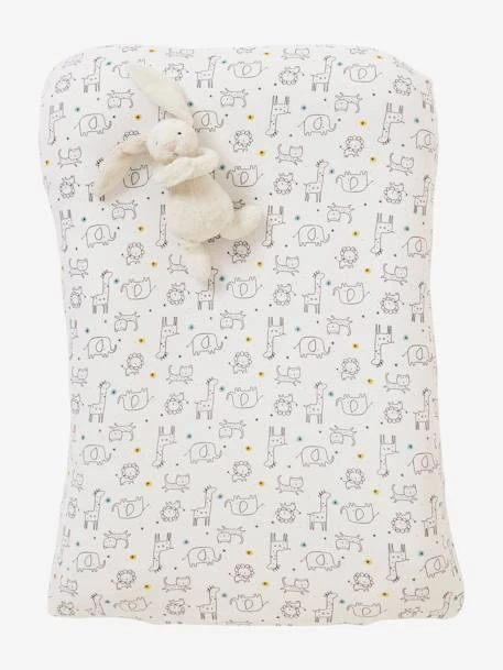 Housse De Matelas à Langer En Coton Ivoire Imprimé - Vertbaudet 7 Housse De Matelas à Langer En Coton Ivoire Imprimé - Vertbaudet – Image 5