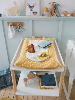 Housse De Matelas à Langer GIRAFE Ocre / Multicolore - Vertbaudet -Boutique Badabulle housse de matelas a langer girafe 4