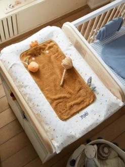 Housse De Matelas à Langer LOVELY FARM écru - Vertbaudet -Boutique Badabulle housse de matelas a langer lovely farm 4