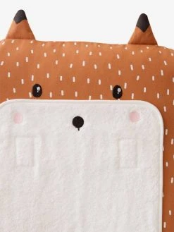 Housse Pour Matelas à Langer Renard Marron - Vertbaudet -Boutique Badabulle housse pour matelas a langer renard 5