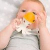 Jouet De Dentition Bonnie La Pieuvre Baby To Love Jaune Safran - Baby To Love -Boutique Badabulle jouet de dentition bonnie la pieuvre baby to love
