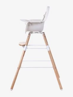 Kit De Pieds Longs Pour Chaise Haute Evolu + Repose-pieds CHILDHOME Naturel Anthracite - Childhome -Boutique Badabulle kit de pieds longs pour chaise haute evolu repose pieds childhome 2