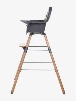 Kit De Pieds Longs Pour Chaise Haute Evolu + Repose-pieds CHILDHOME Naturel Anthracite - Childhome -Boutique Badabulle kit de pieds longs pour chaise haute evolu repose pieds childhome 5