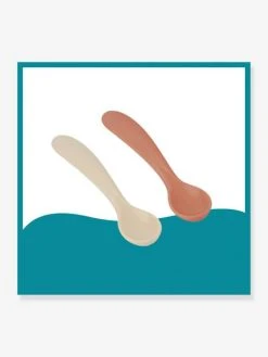 Kit Repas Silicone BABYMOOV Grow’Isy Vert/terracotta - Babymoov -Boutique Badabulle kit repas silicone babymoov growisy 4