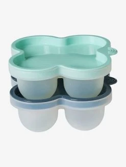 Les 2 Pots De Conservation En Silicone Vert/bleu - Vertbaudet -Boutique Badabulle les 2 pots de conservation en silicone 4