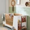 Lit Bébé Avec Barrière Amovible + Rangement Bibliothèque LIGNE PIROUETTE Blanc - Vertbaudet 2 Lit Bébé Avec Barrière Amovible + Rangement Bibliothèque LIGNE PIROUETTE Blanc - Vertbaudet -Boutique Badabulle lit bebe avec barriere amovible rangement bibliotheque ligne pirouette