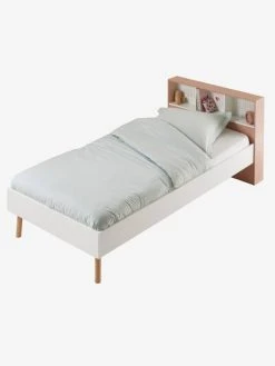 Lit Enfant Avec Rangements Léa Blanc - Vertbaudet