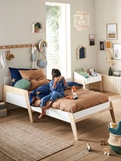 Lit Enfant évolutif 3 Tailles LIGNE RETRO Blanc Mate - Vertbaudet -Boutique Badabulle lit enfant evolutif 3 tailles ligne retro 4