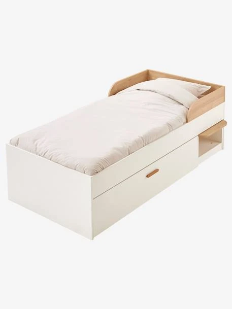 Lit Enfant Multi Rangements HAPPY Blanc - Vertbaudet 6 Lit Enfant Multi Rangements HAPPY Blanc - Vertbaudet – Image 4