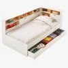 Lit Enfant Multi Rangements TRÉSOR Blanc - Vertbaudet -Boutique Badabulle lit enfant multi rangements tresor